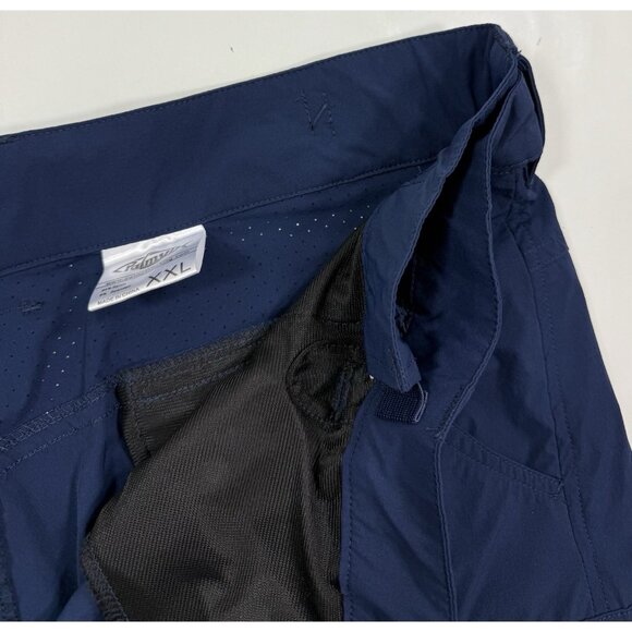 Palmyth Mens Cargo Shorts Size 2XL Performance Fishing Outdoors Utility Navy - Picture 10 of 14